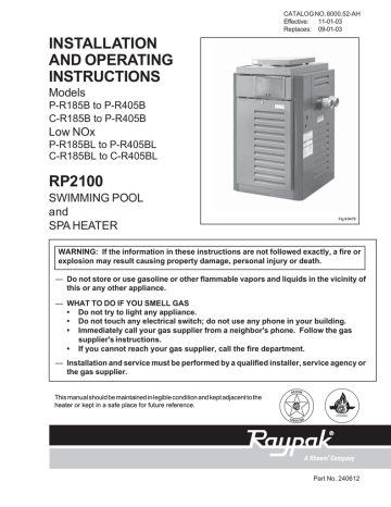 405b raypak manualzz