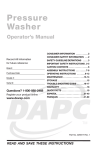 DeVilbiss D25617 Operator's Manual