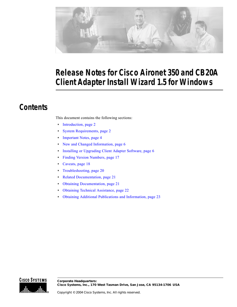 Cisco Cb20a Technical Information Manualzz