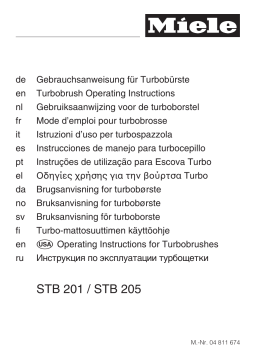 Miele STB 201 Owner Manual