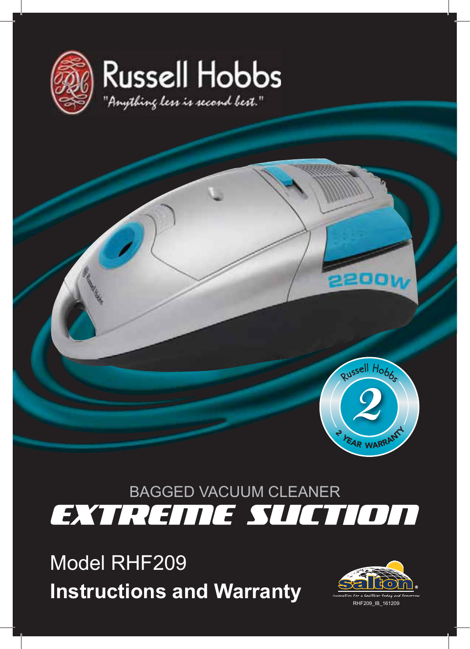 Russell Hobbs | Extreme Suction RHF209 