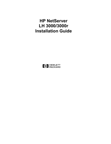 HP LH3000r - NetServer - 128 MB RAM Installation guide | Manualzz