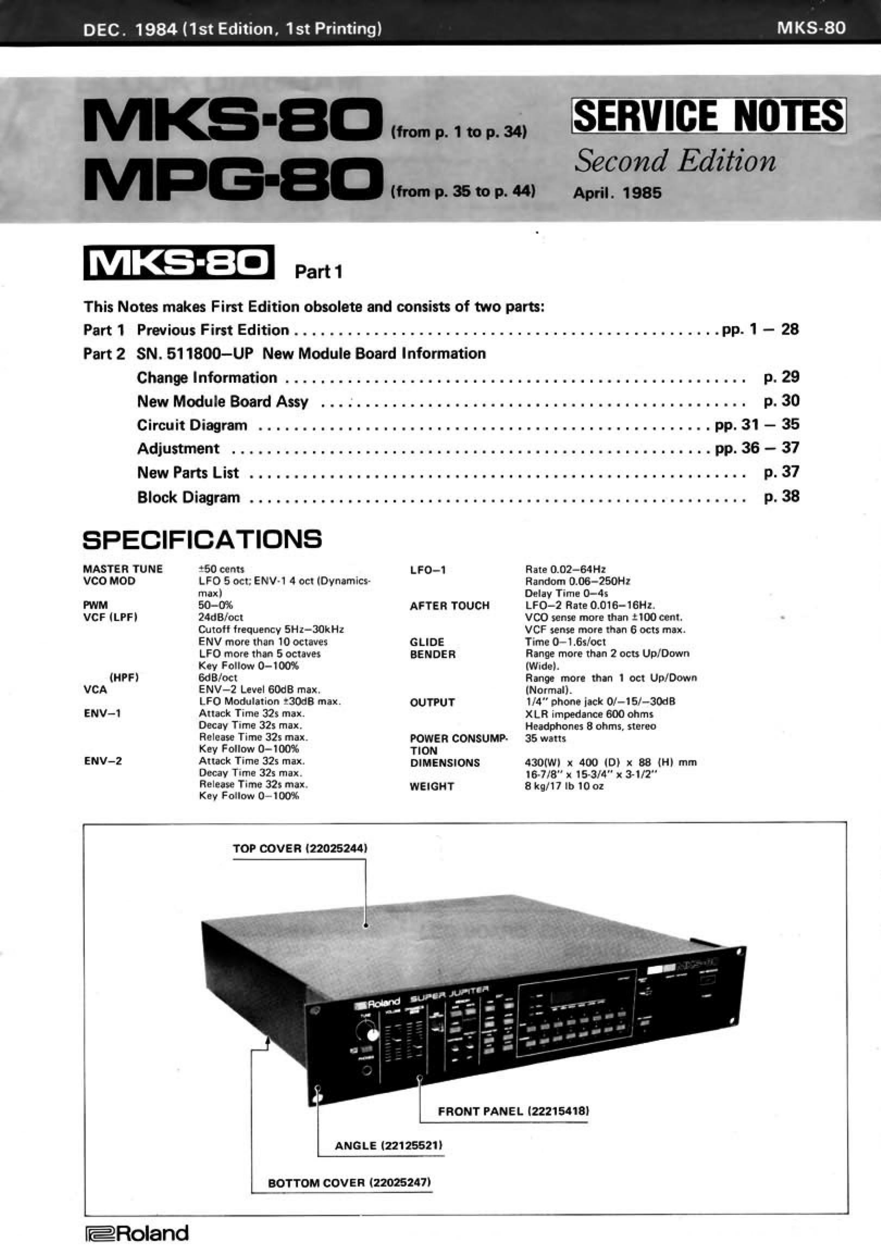 Roland Cr 80 User Manual Manualzz