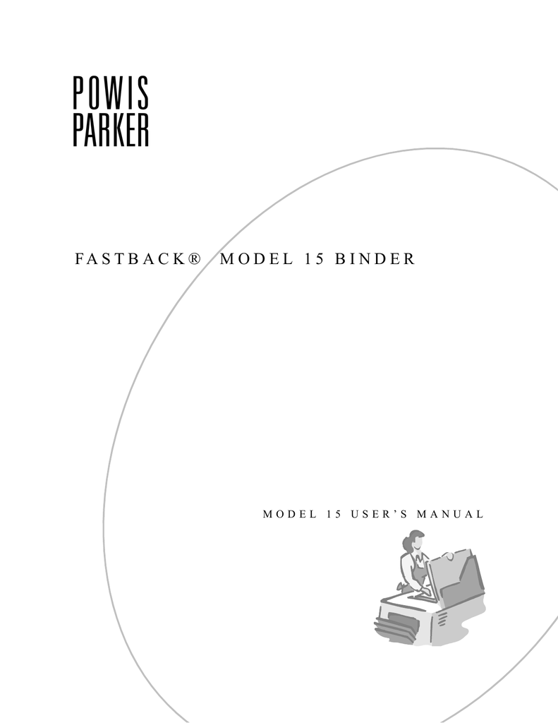 Powis Parker Fastback 15 User S Manual Manualzz