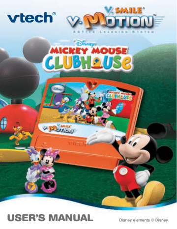 VTech Create-A-Story: Mickey Mouse Clubhouse User`s manual | Manualzz