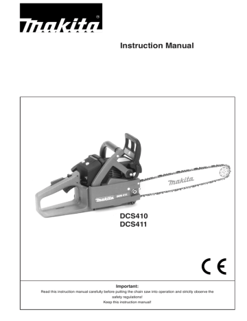 Makita DCS411 Instruction manual | Manualzz