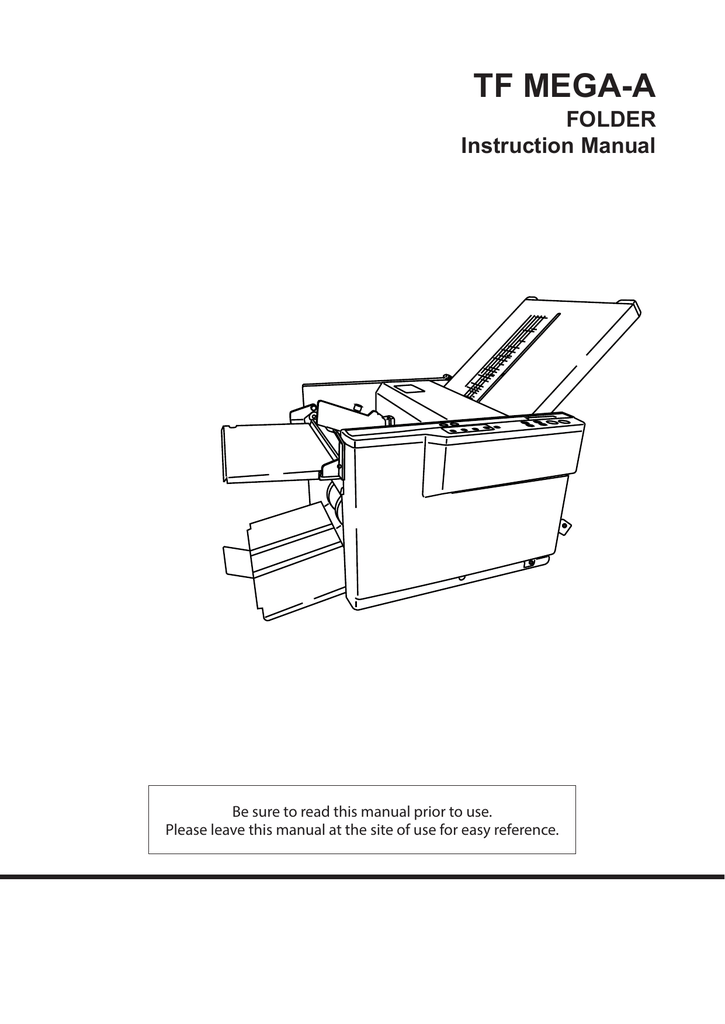 Plieuse de bureau TF MEGA-A Plus HEFTER