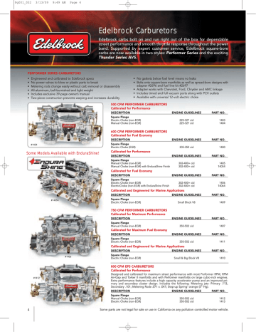 GENUINE HOLLEY Carburetor Stud Nut Set 650 750 850 Vacuum Double Pumper 1-7/16"