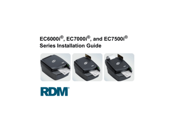 RDM EC6000i, EC7000i, and EC7500i Series Installation Guide | Manualzz