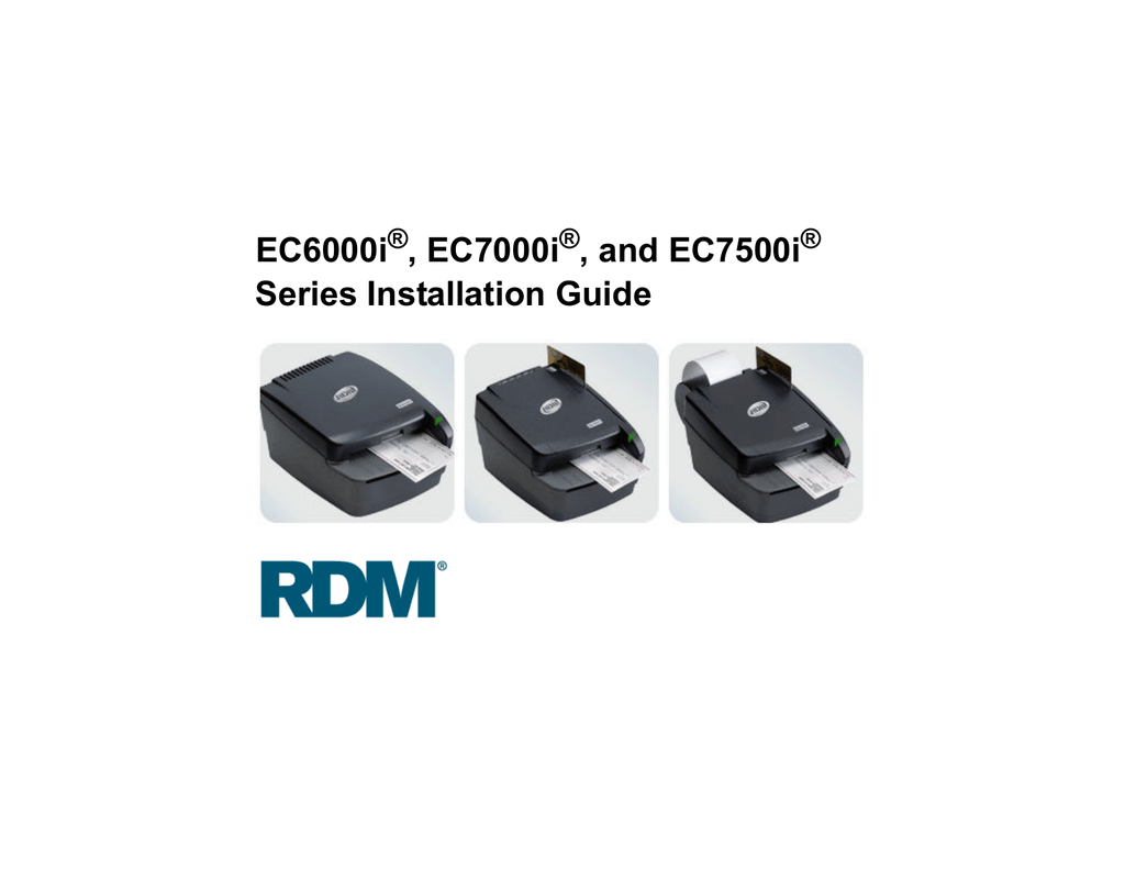 rdm ec7000i troubleshooting