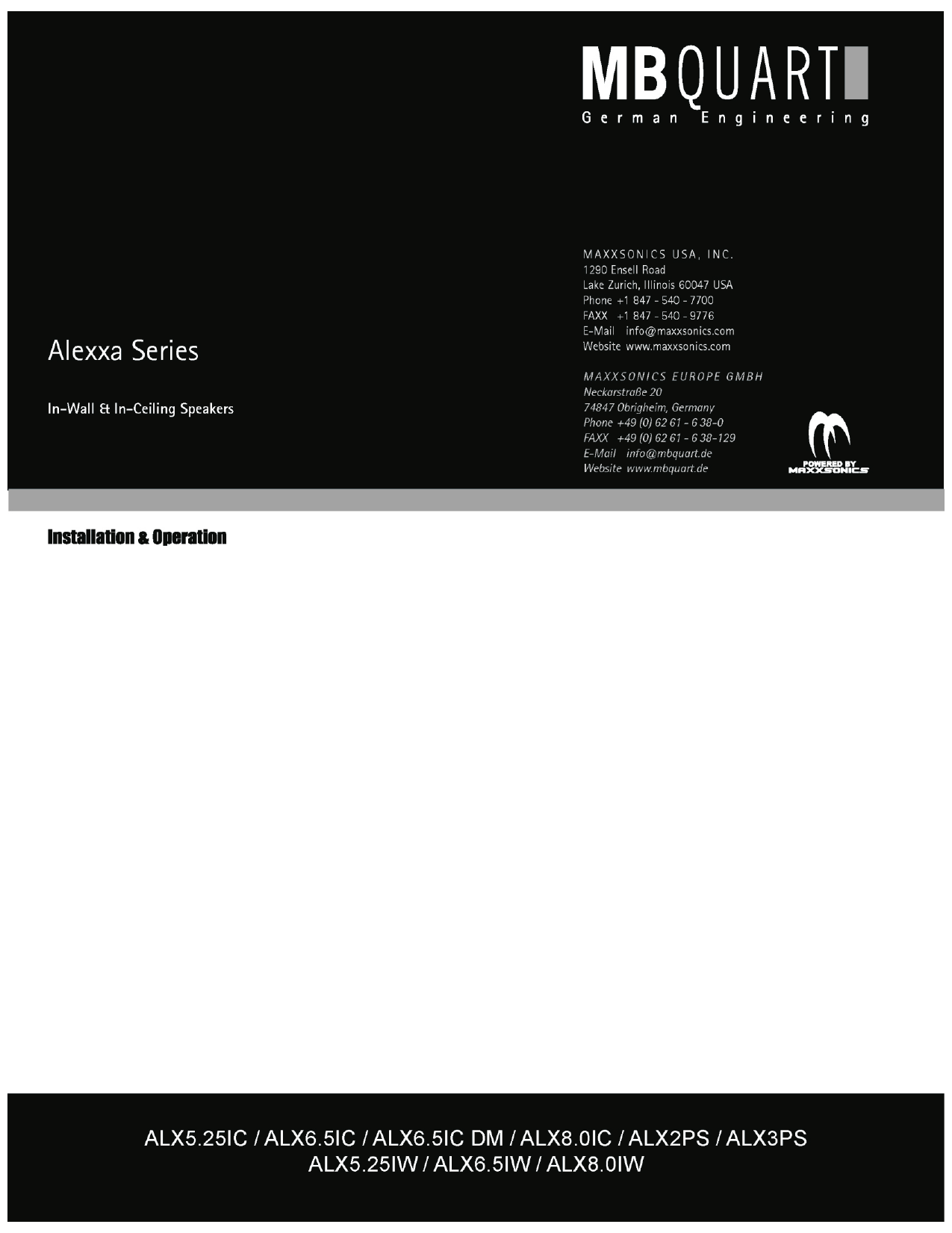 mb quart in-ceiling / in-wall speaker installation instructions |  manualzz.com