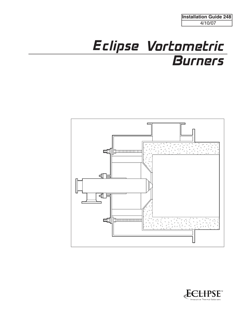 Eclipse Vortometric v2.00 Installation guide Manualzz