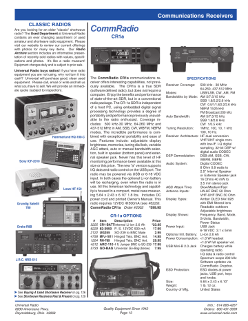 Rfspace Netsdr User Manual Manualzz