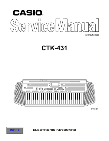 casio electronic keyboard | CTK-431 | User manual | Casio CTK431 ...