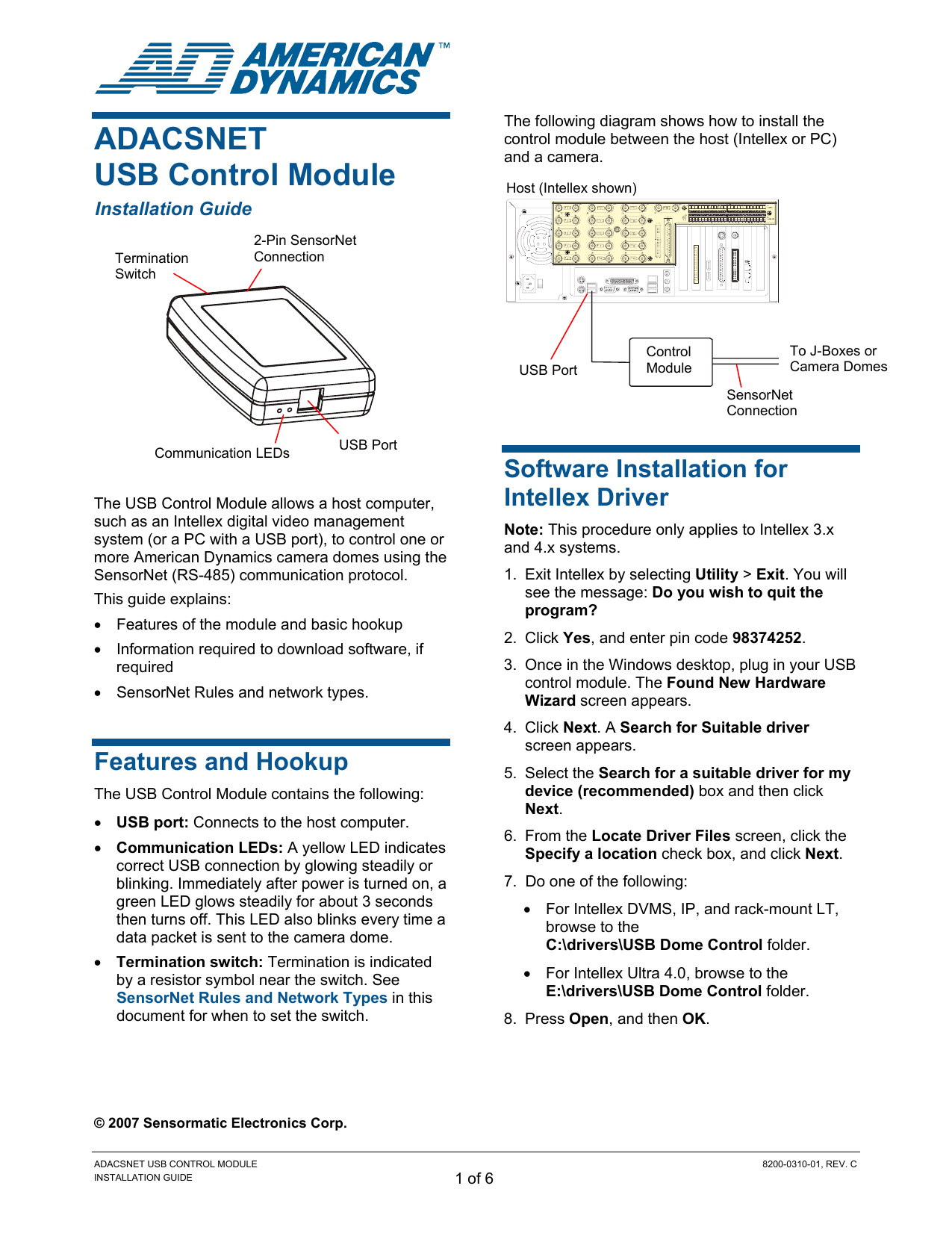 Sensormaticelectronicscorp driver download for windows 10