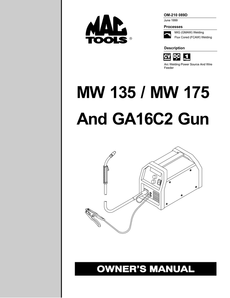 Mac Welder Mw135 Manual - westernparty