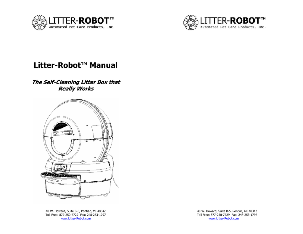 litter robot quick guide