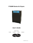 Puregas P1502W User`s guide