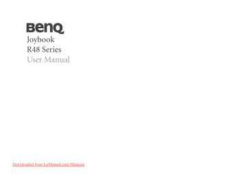 BenQ Joybook R48 Series User manual | Manualzz