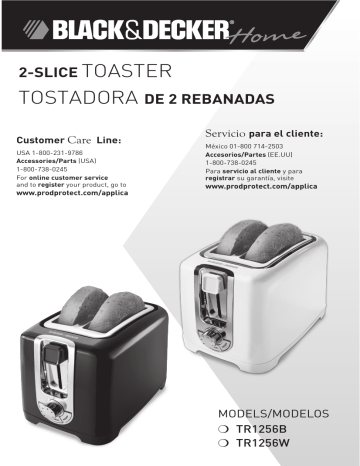 Tostadora black and decker manual new arrivals