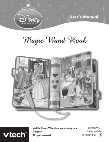 User's manual | VTech Princess Magical Learning Wand User`s manual | Manualzz