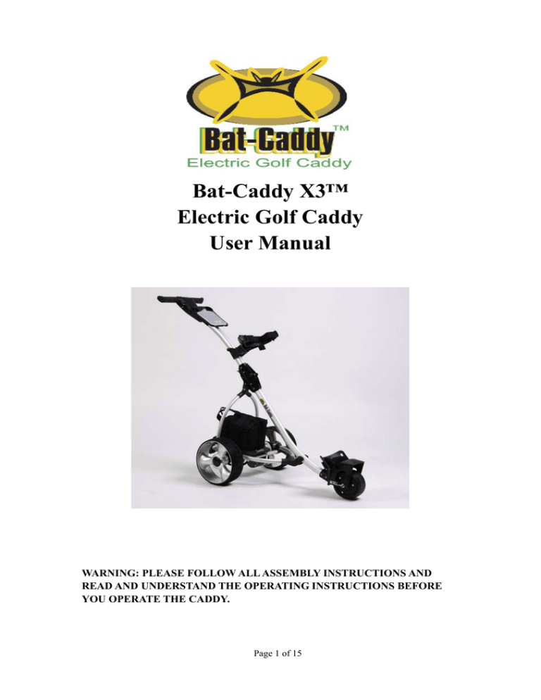 used bat caddy x3r