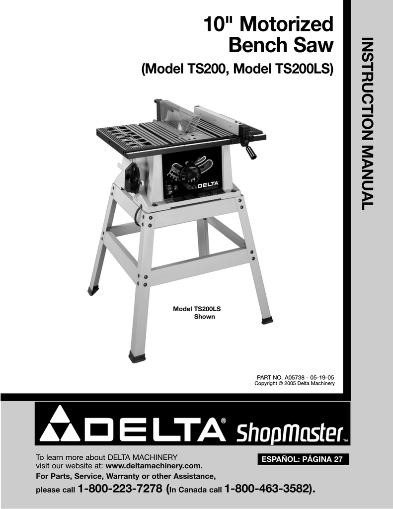 Delta pdf. +Delta Tools 110v USA. Ft 200 manual. Дельта TS. Navy Tree ts200 инструкция.