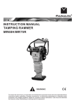 Masalta MR75R Instruction manual