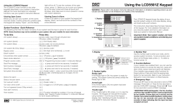DSC LCD5501Z - Installation guide, User manual