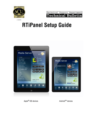 RTI XP-8 User manual | Manualzz