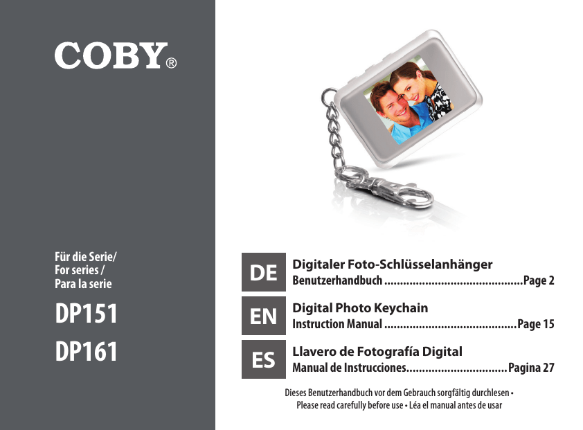 coby digital photo keychain dp 161