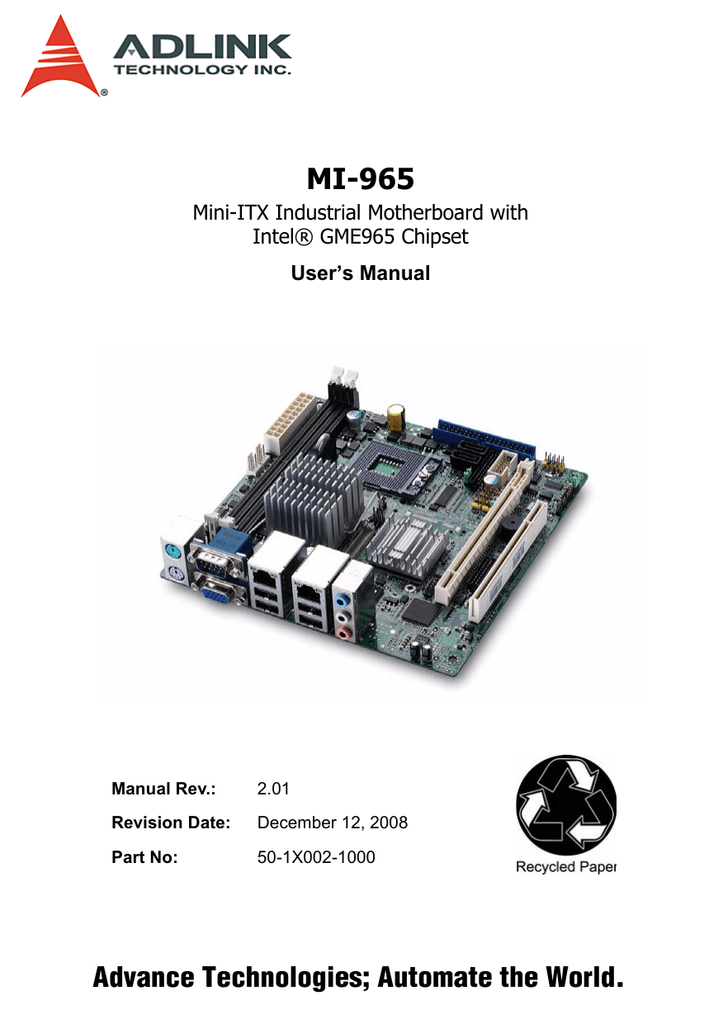 intel q965 drivers