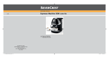 Silvercrest SEM 1100 A1 Operating instructions | Manualzz