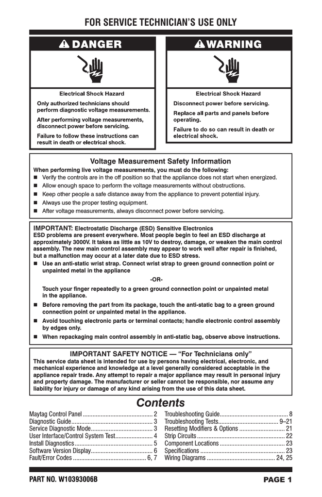 Maytag MEDB750YW0 Troubleshooting guide | Manualzz