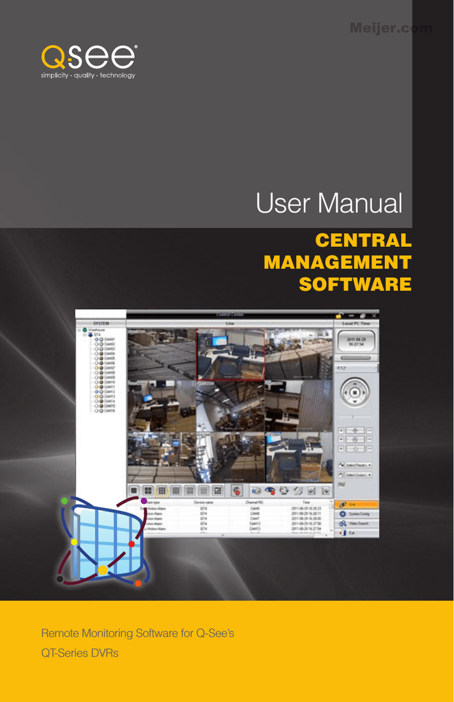 Q-See QT474 User manual | Manualzz