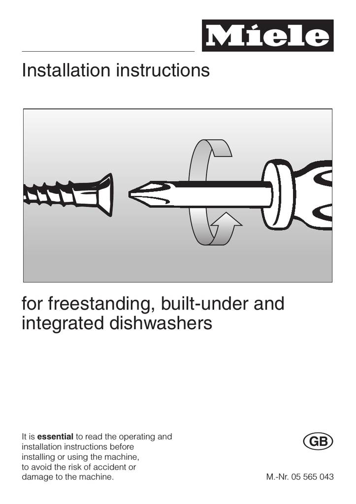 Miele G638 Sc Plus Manual