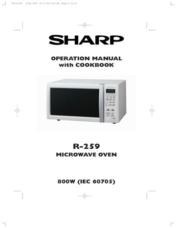 sharp r259 microwave