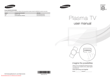 samsung plasma tv ps43d450 software update