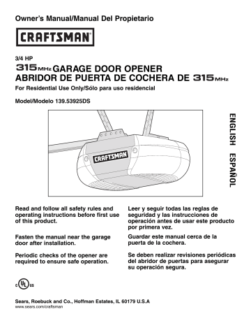 3 4 Hp Craftsman Garage Door Opener Wiring Diagram - Wiring Diagram
