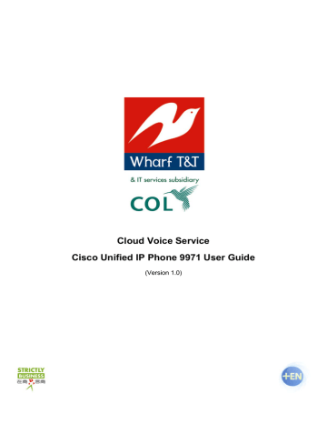 Cisco 9971 User guide | Manualzz