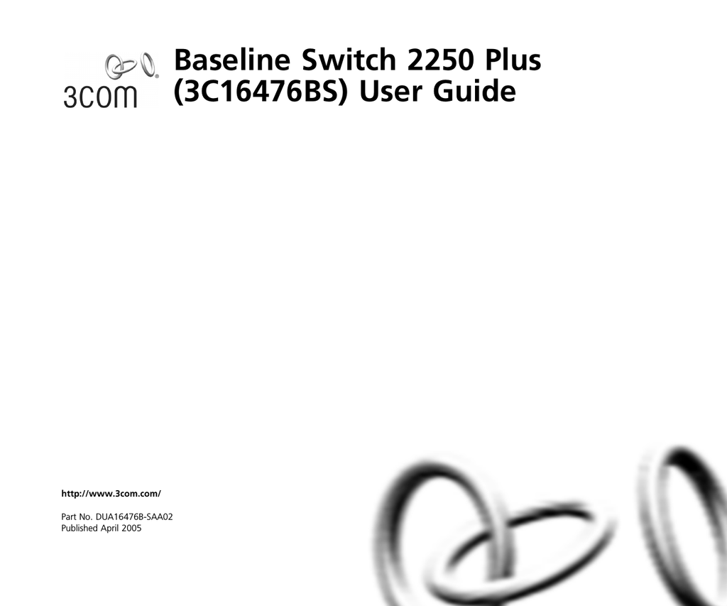 3com 3c16476bs Us Baseline 2250 Plus Switch 3c16476bs Baseline 2250 Plus 2250 User Manual Manualzz