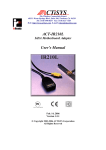 ACTiSYS IR210L IrDA Motherboard User Manual