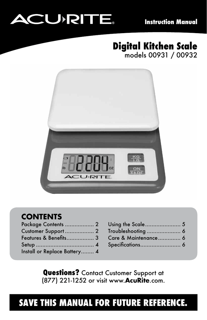 Весы kitchen scale инструкция