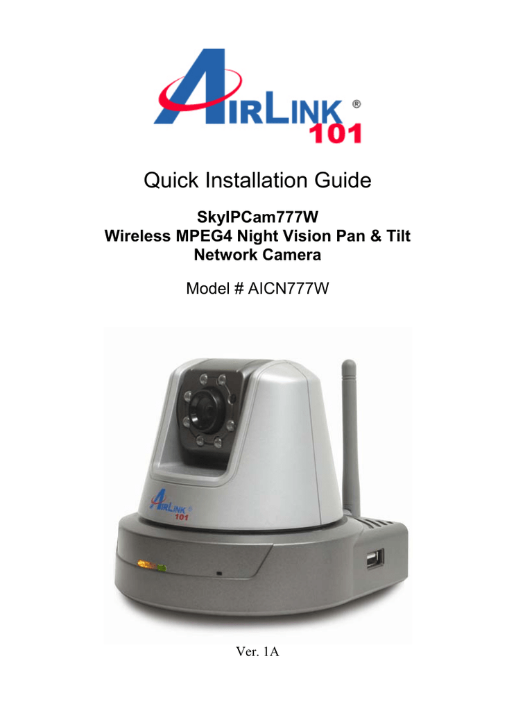 airlink101 wireless network camera skyipcam 250w windows 10