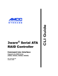 3ware 9000 Series RAID Controller CLI Guide
