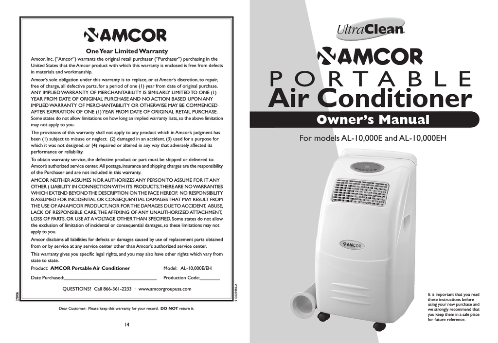 amcor air conditioner