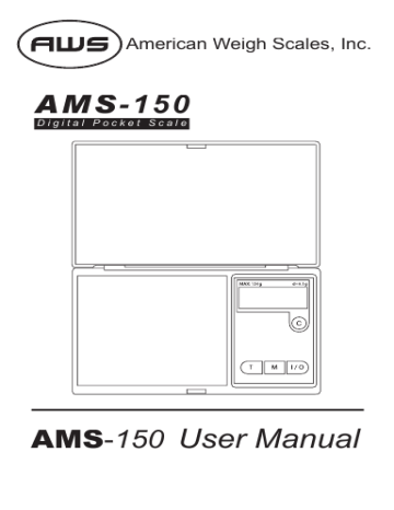 American Weigh Scales CD Series Compact Gram Digital Pocket Scale, 1000 X  0.1G (AMW-CD1000)