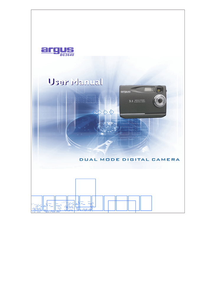 Argus 3640 Digital User Manual Manualzz Com