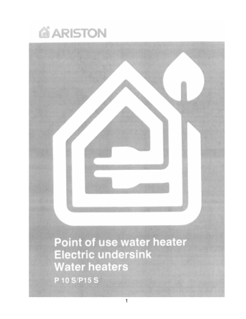 Ariston Heaters Fan Installation instructions | Manualzz