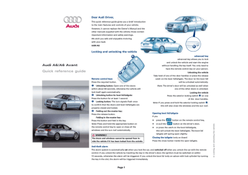Audi A6 Owner's Manual - Features & Controls | Manualzz